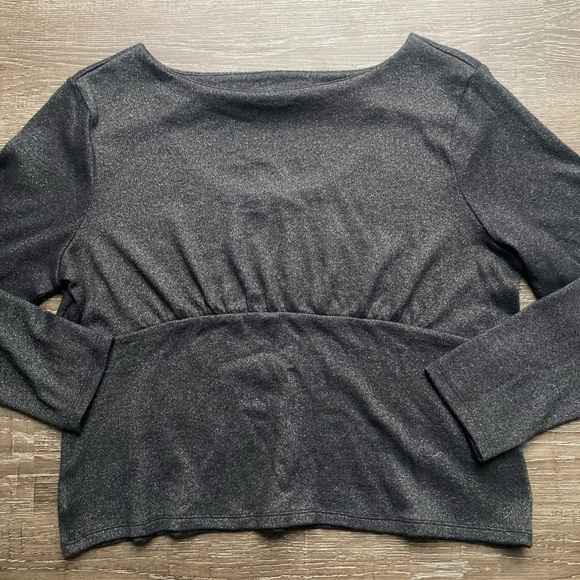 Banana Republic Black Keyhole Sweater Size XL - Picture 1 of 5